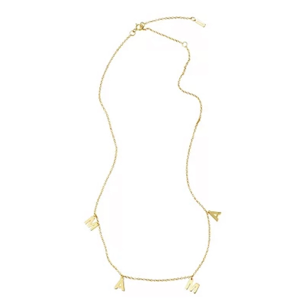 Adornia 14k Gold Plated "MAMA" Necklace